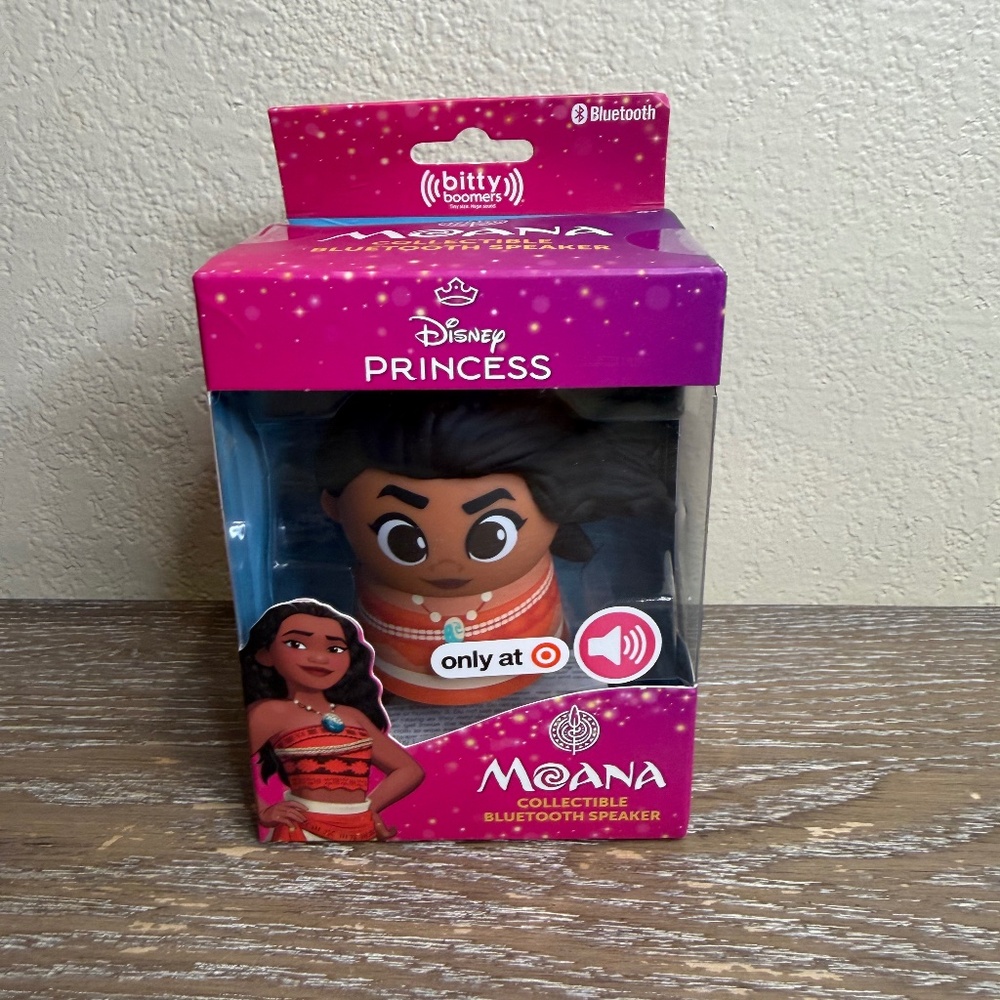 Disney Moana Bitty Boomer Mini Collectible Bluetooth Speaker -NEW In Box